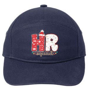 Hr Squad Christmas Costume Funny Hu Resource Gift 7-Panel Snapback Hat