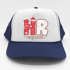 Hr Squad Christmas Costume Funny Hu Resource Gift Trucker Hat