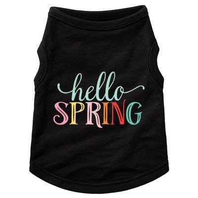Hello Spring Colorful Doggie Tank