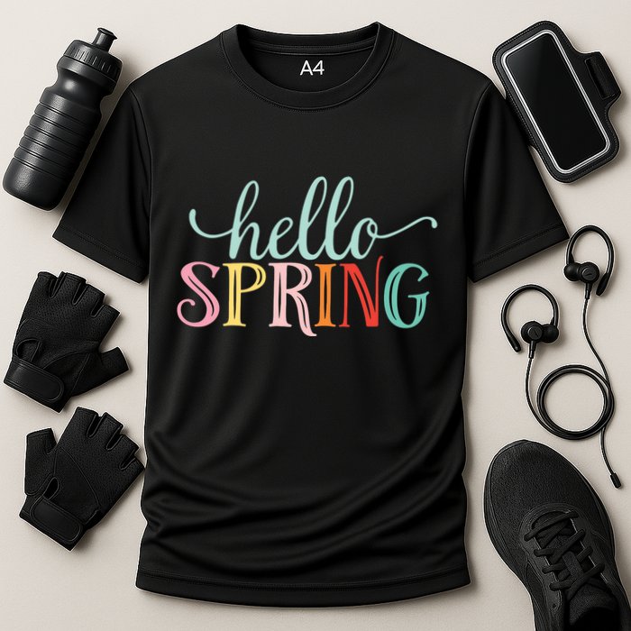 Hello Spring Colorful Performance Shirt