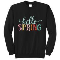 Hello Spring Colorful Sweatshirt