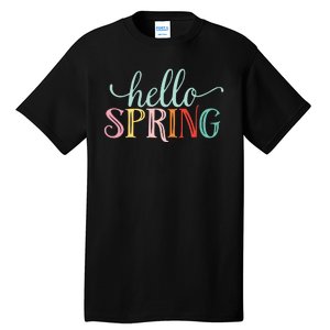 Hello Spring Colorful Tall T-Shirt