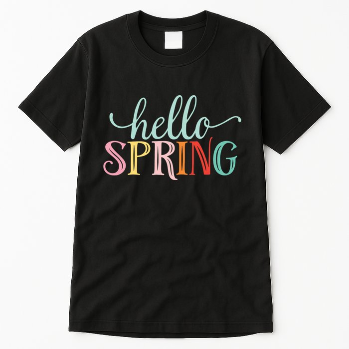 Hello Spring Colorful Tall T-Shirt