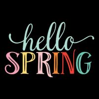 Hello Spring Colorful Backpack