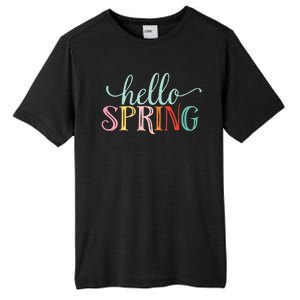 Hello Spring Colorful Tall Fusion ChromaSoft Performance T-Shirt