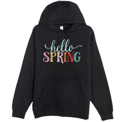Hello Spring Colorful Premium Pullover Hoodie