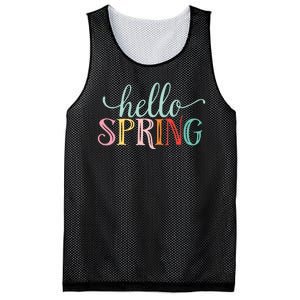 Hello Spring Colorful Mesh Reversible Basketball Jersey Tank