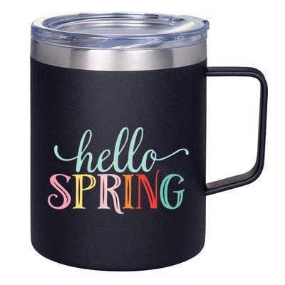 Hello Spring Colorful 12oz Stainless Steel Coffee Mug