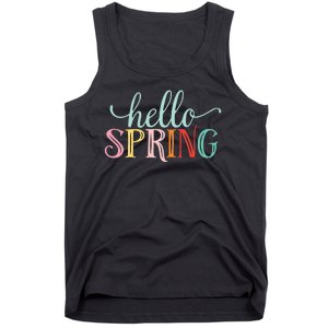 Hello Spring Colorful Tank Top