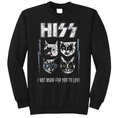 Hissing Stone Cats Sweatshirt