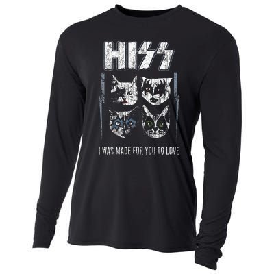 Hissing Stone Cats Cooling Performance Long Sleeve Crew