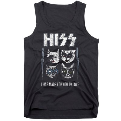 Hissing Stone Cats Tank Top