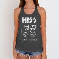 Hissing Stone Cats Women's Knotted Racerback Tank