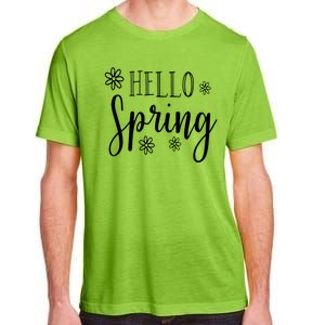 Hello Spring Cute Flower Adult ChromaSoft Performance T-Shirt