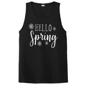 Hello Spring Cute Flower PosiCharge Competitor Tank