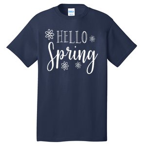 Hello Spring Cute Flower Tall T-Shirt