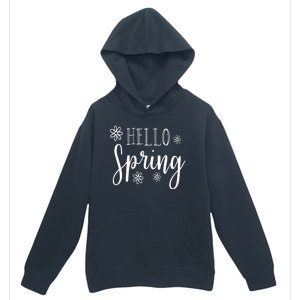 Hello Spring Cute Flower Urban Pullover Hoodie