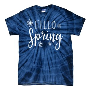 Hello Spring Cute Flower Tie-Dye T-Shirt