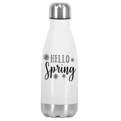 Hello Spring Cute Flower Stainless Steel Insulated Water Bottle