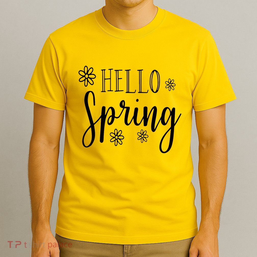 Hello Spring Cute Flower T-Shirt