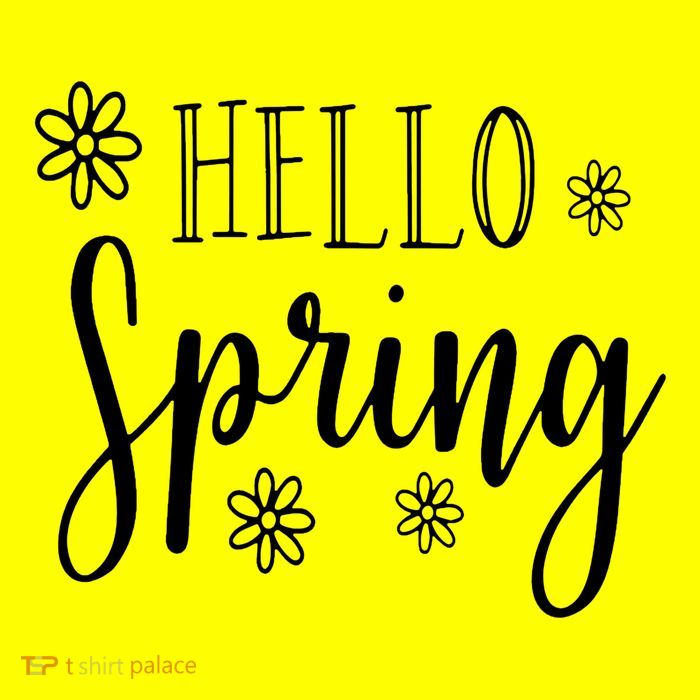 Hello Spring Cute Flower 11oz C Handle Ceramic Mug
