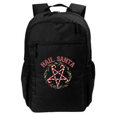 Hail Santa Christmas Krampus Funny Backpack