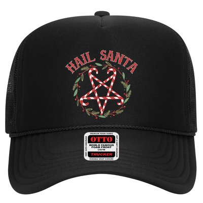 Hail Santa Christmas Krampus Funny Trucker Hat