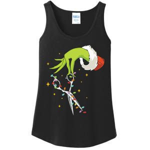 Hair Stylist Christmas Funny Hairdresser Ladies Essential Tank