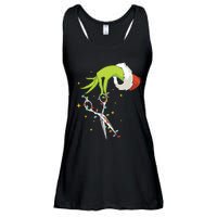 Hair Stylist Christmas Funny Hairdresser Ladies Essential Flowy Tank