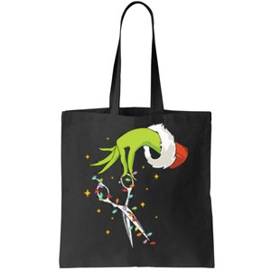 Hair Stylist Christmas Funny Hairdresser Tote Bag