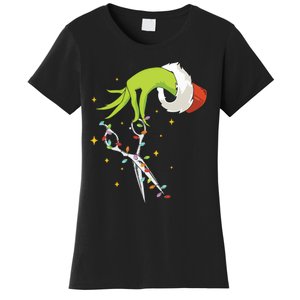 Hair Stylist Christmas Funny Hairdresser Women's T-Shirt