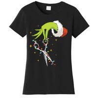 Hair Stylist Christmas Funny Hairdresser Women's T-Shirt