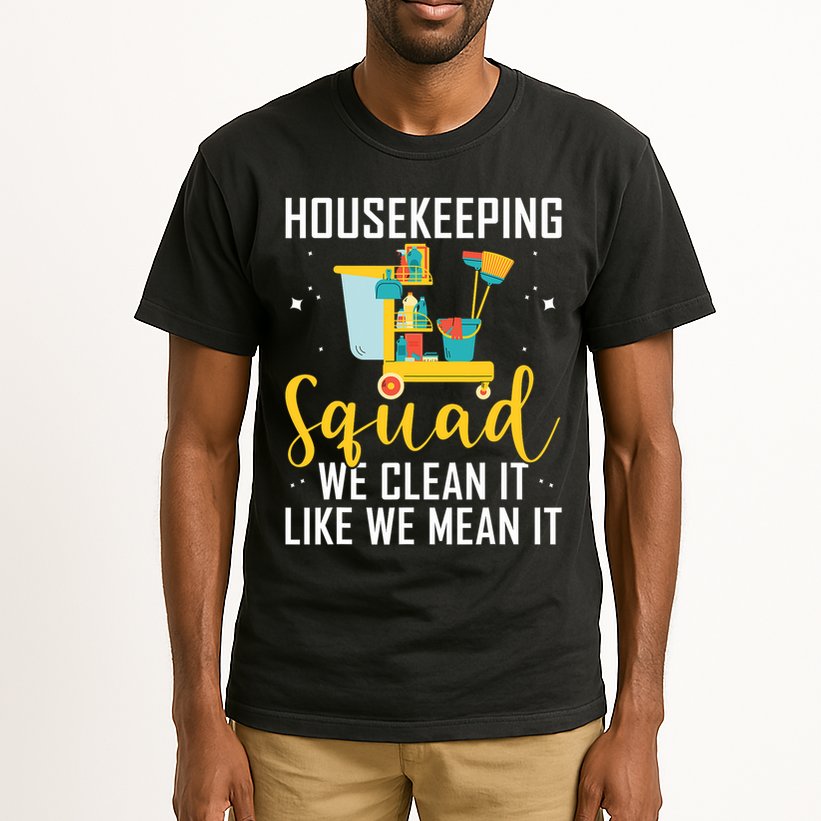 Housekeeping Squad Cleaning Uniforms For Housekeeping Tall T-Shirt