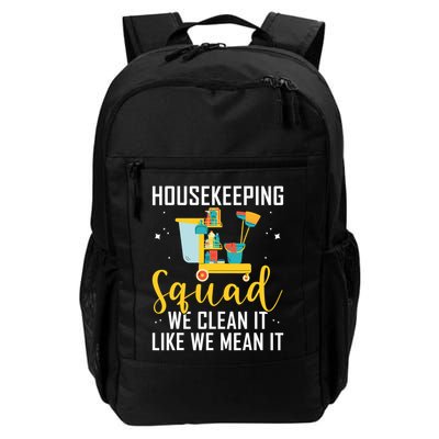 Housekeeping Squad Cleaning Uniforms For Housekeeping Backpack