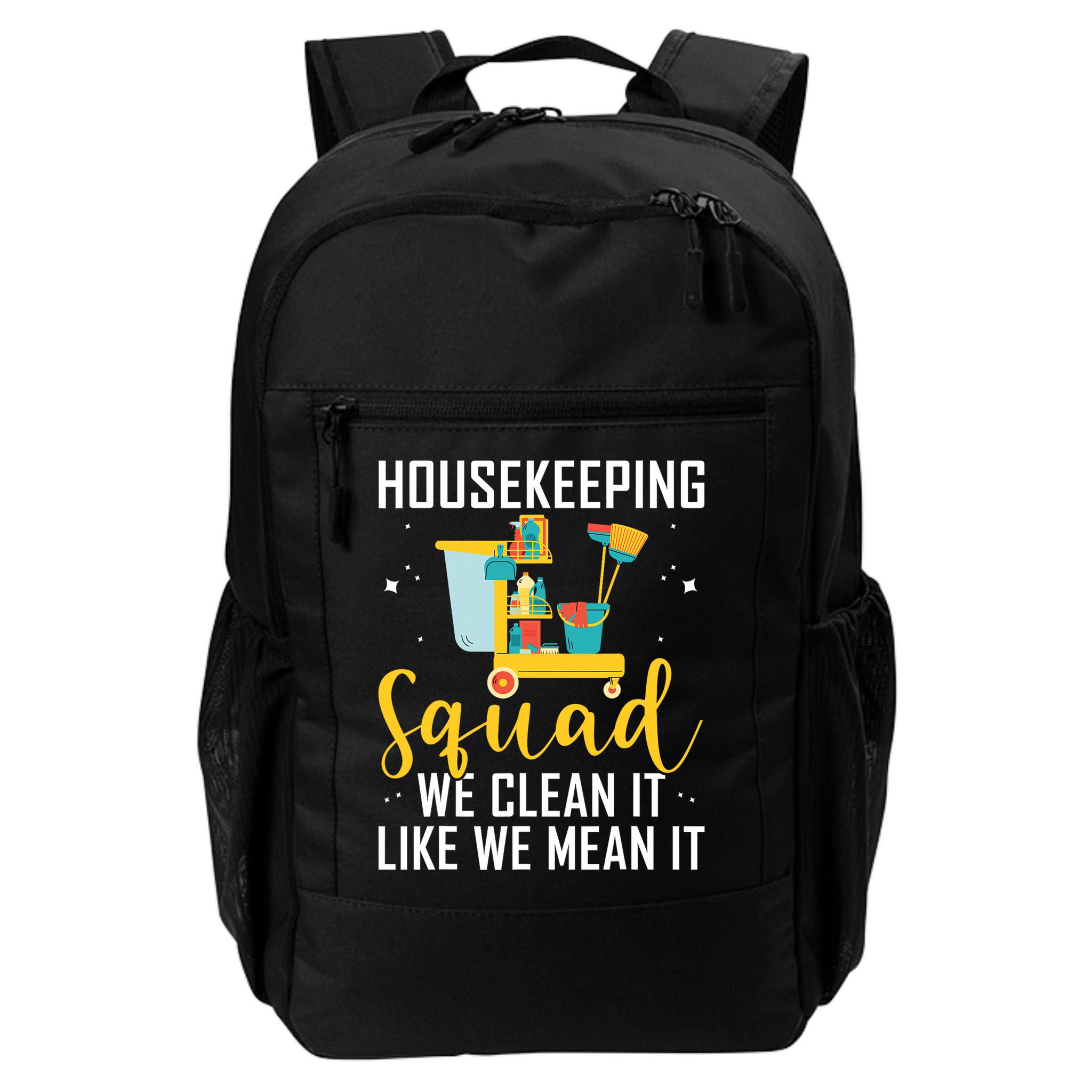 Housekeeping Squad Cleaning Uniforms For Housekeeping Backpack