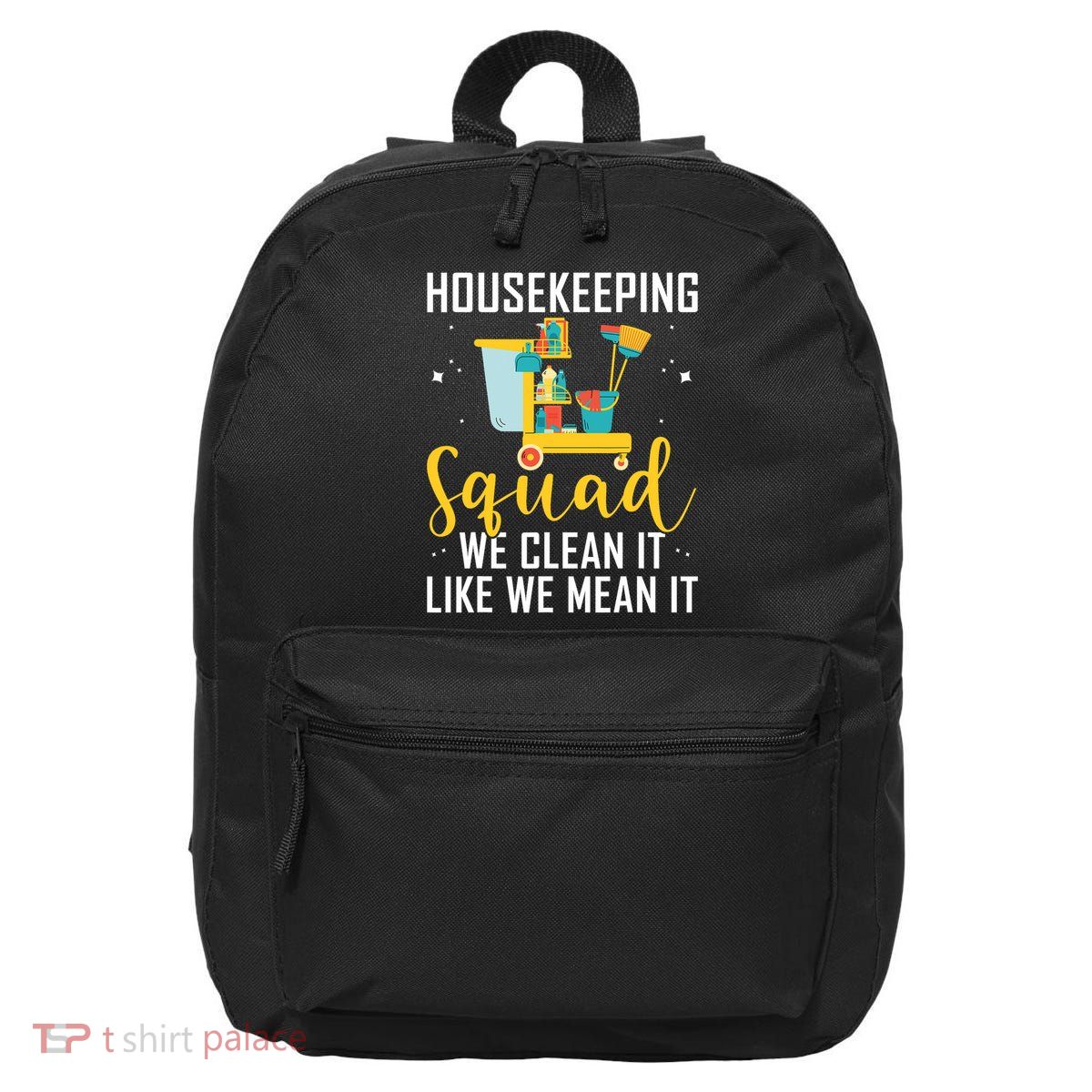 Housekeeping Squad Cleaning Uniforms For Housekeeping 16 in Basic Backpack
