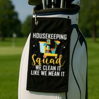 Housekeeping Squad Cleaning Uniforms For Housekeeping Golf Towel