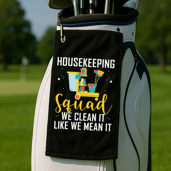 Housekeeping Squad Cleaning Uniforms For Housekeeping Golf Towel