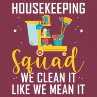 Housekeeping Squad Cleaning Uniforms For Housekeeping 16oz Travel Tumbler