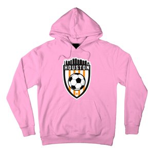 Houston Soccer City Skyline Futbol Club Match Day Fan Hoodie