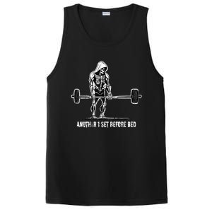 Halloween Skeleton Deadlift Team Healthy Gym Squard Party PosiCharge Competitor Tank