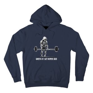 Halloween Skeleton Deadlift Team Healthy Gym Squard Party Hoodie