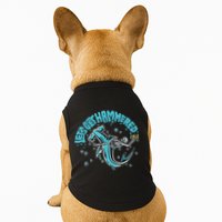 Hammerhead Shark Drinking Pun Let's Get Hammered Party Doggie Tank