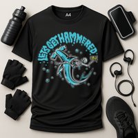 Hammerhead Shark Drinking Pun Let's Get Hammered Party Performance Shirt