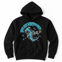 Hammerhead Shark Drinking Pun Let's Get Hammered Party Hoodie
