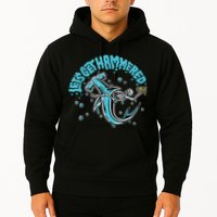 Hammerhead Shark Drinking Pun Let's Get Hammered Party Hoodie