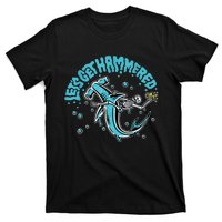 Hammerhead Shark Drinking Pun Let's Get Hammered Party T-Shirt