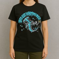 Hammerhead Shark Drinking Pun Let's Get Hammered Party T-Shirt