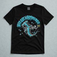 Hammerhead Shark Drinking Pun Let's Get Hammered Party T-Shirt