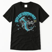 Hammerhead Shark Drinking Pun Let's Get Hammered Party Tall T-Shirt